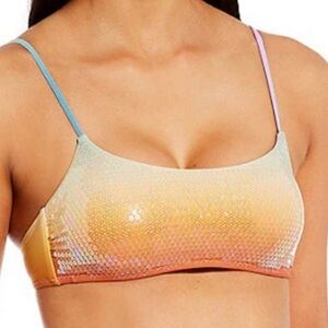 GIANNI BINI x DANNIJO SEQUIN BIKINI TOP